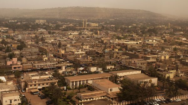 Bamako is seen during a harmattan dust storm, in this February 19, 2014 file photo. - Sputnik Mundo