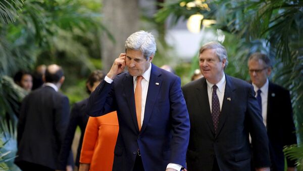 John Kerry, el secretario de Estado de EEUU - Sputnik Mundo