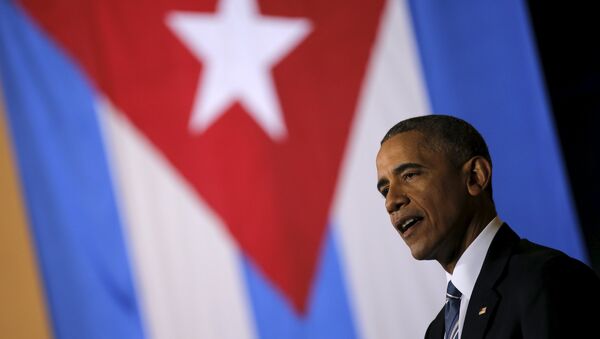 Barack Obama, presidente de EEUU - Sputnik Mundo