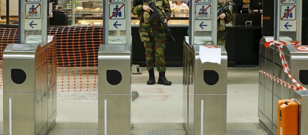 El metro de Bruselas (archivo) - Sputnik Mundo