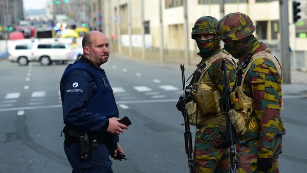 Situación en Bruselas - Sputnik Mundo