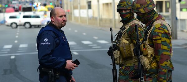 Situación en Bruselas - Sputnik Mundo