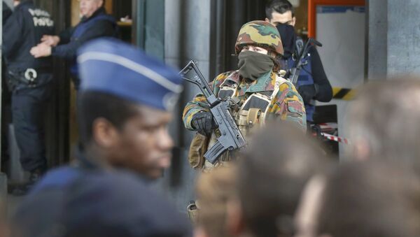 Situación en Bruselas - Sputnik Mundo