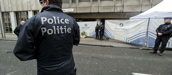 Policía belga - Sputnik Mundo