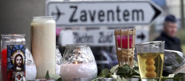 Homenaje a las víctimas de los atentados en Bruselas - Sputnik Mundo