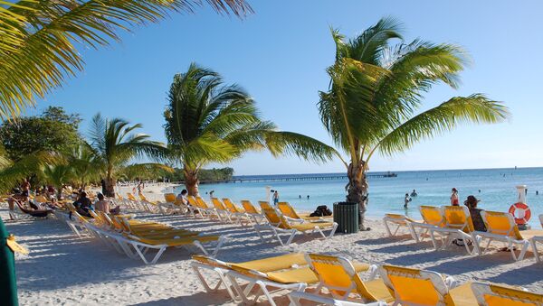 Una playa de Honduras Una playa de Honduras - Sputnik Mundo