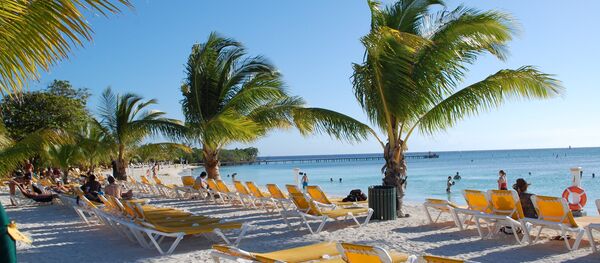 Una playa de Honduras - Sputnik Mundo