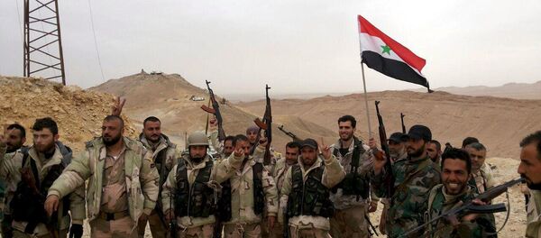 Ejército sirio en Palmira - Sputnik Mundo