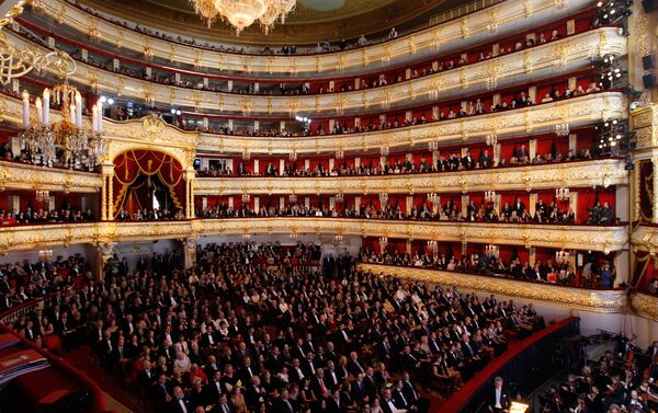 La sala histórica del Bolshói - Sputnik Mundo