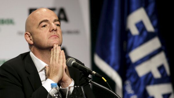 Gianni Infantino, presidente de la FIFA - Sputnik Mundo