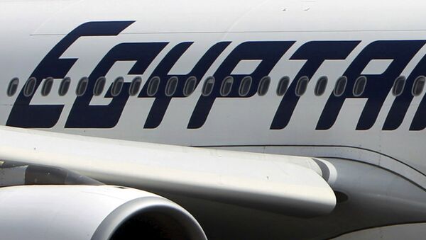 Un avión de la compañía EgyptAir (archivo) - Sputnik Mundo