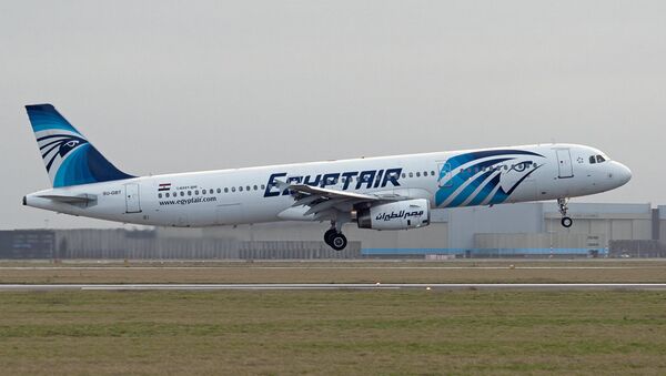 Un avión de Egypt Air - Sputnik Mundo