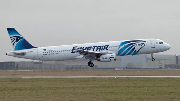 Un avión de Egypt Air - Sputnik Mundo