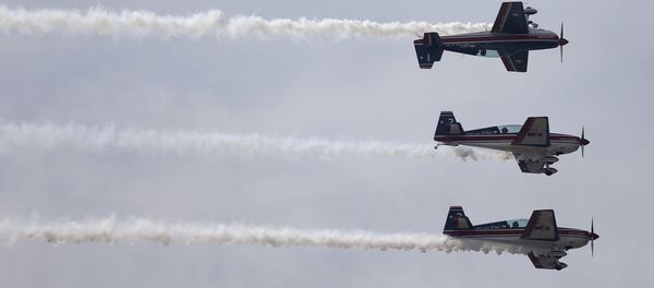 Apertura del Feria Internacional del Aire y del Espacio en Santiago de Chile - Sputnik Mundo
