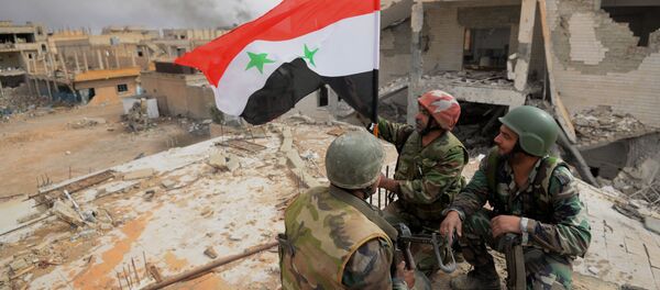 Soldados sirios - Sputnik Mundo