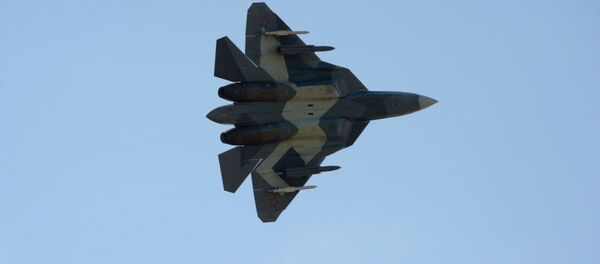 Caza ruso de la quinta generación T-50 Caza ruso de la quinta generación T-50 - Sputnik Mundo