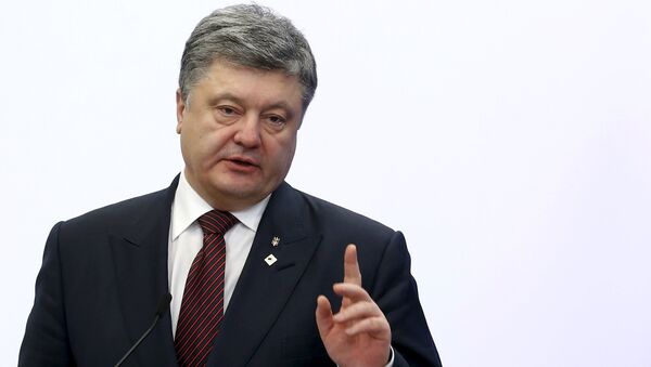 Petró Poroshenko, presidente de Ucrania - Sputnik Mundo