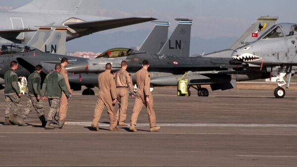 Militares estadounidenses en la base aérea de Incirlik en Turquía (archivo) - Sputnik Mundo