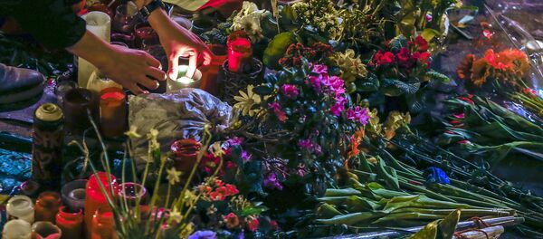 Homenaje a las víctimas de los atentados en Bruselas Homenaje a las víctimas de los atentados en Bruselas - Sputnik Mundo