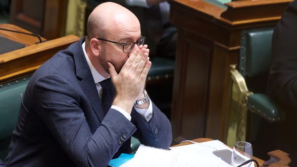 Belgian Prime Minister Charles Michel attends a plenary session of the Chamber at the federal Parliament, in Brussels, on March 24, 2016. Belgian Prime Minister Charles Michel attends a plenary session of the Chamber at the federal Parliament, in Brussels, on March 24, 2016. - Sputnik Mundo