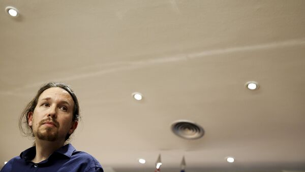 Pablo Iglesias, líder de Podemos - Sputnik Mundo