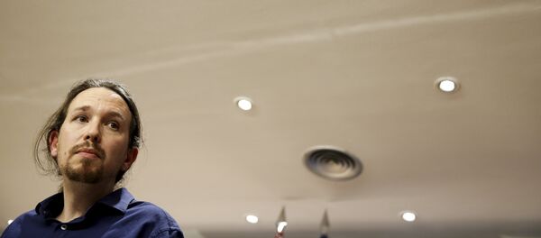 Pablo Iglesias, líder de Podemos - Sputnik Mundo