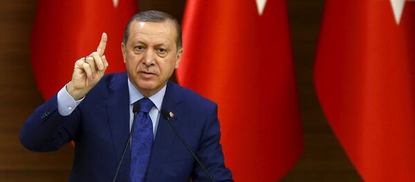Recep Tayyip Erdogan, presidente de Turquía - Sputnik Mundo