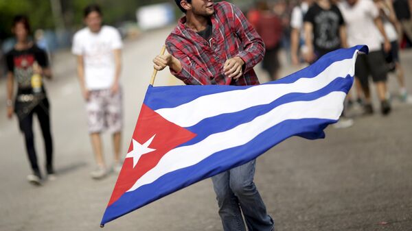 La bandera de Cuba - Sputnik Mundo