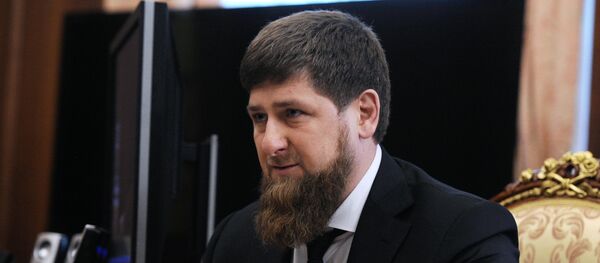 Ramzán Kadirov, dirigente de la República de Chechenia - Sputnik Mundo