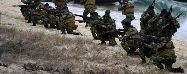 Maniobras de la OTAN en Europa (archivo) - Sputnik Mundo