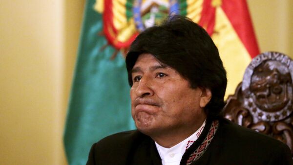 Evo Morales, presidente de Bolivia - Sputnik Mundo