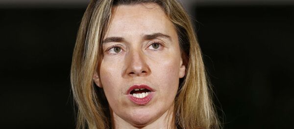 Federica Mogherini, jefa de la diplomacia europea - Sputnik Mundo