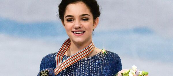 Evguenia Medvédeva, patinadora rusa - Sputnik Mundo