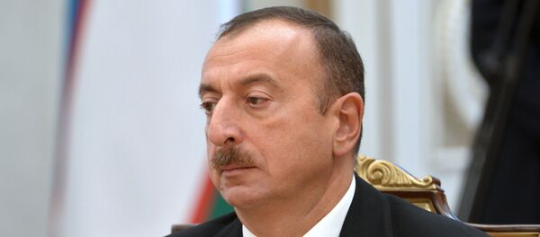 Ilham Aliev, presidente de Azerbaiyán - Sputnik Mundo