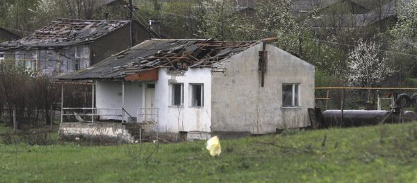 Edificios destruidos en Nagorno Karabaj - Sputnik Mundo
