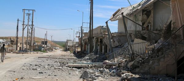 Edificios destruidos en Siria - Sputnik Mundo