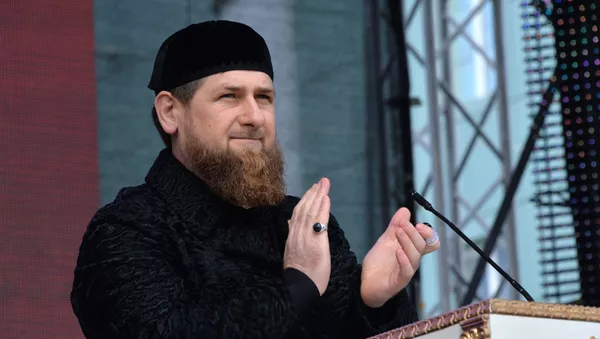 Ramzán Kadírov, líder de Chechenia - Sputnik Mundo