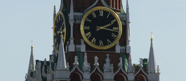 El reloj principal del Kremlin de Moscú - Sputnik Mundo