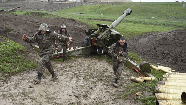 Nagorno-Karabakh conflict zone - Sputnik Mundo