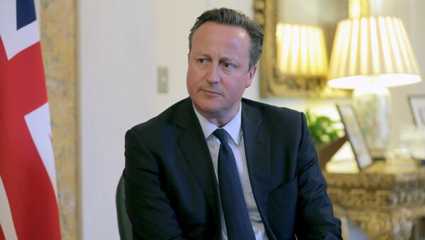 David Cameron, primer ministro del Reino Unido - Sputnik Mundo
