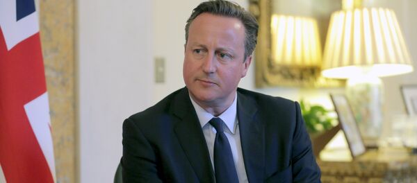 David Cameron, primer ministro del Reino Unido - Sputnik Mundo