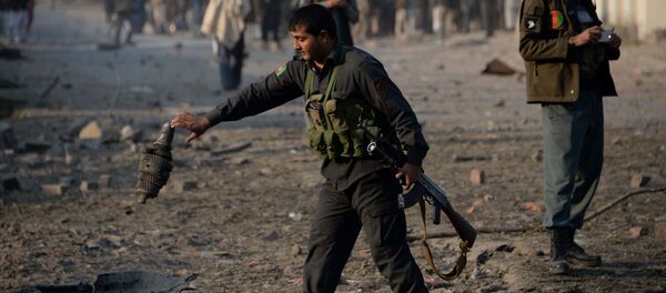 Las fuerzas de seguridad de Afganistán (archivo) Las fuerzas de seguridad de Afganistán (archivo) - Sputnik Mundo