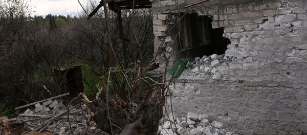 Edificios destruidos en Nagorno Karabaj - Sputnik Mundo