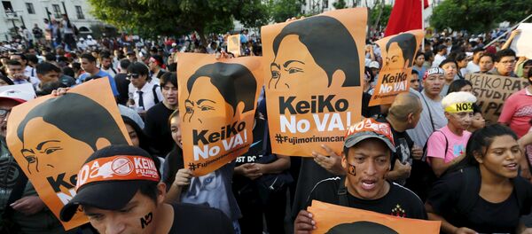 Marcha contra Keiko Fujimori - Sputnik Mundo