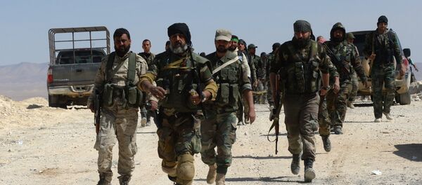 Los soldados del Ejército sirio (archivo) - Sputnik Mundo