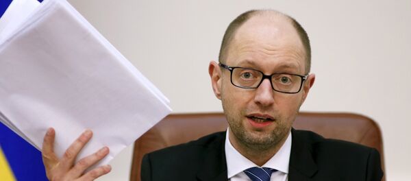 Arseni Yatseniuk, primer ministro de Ucrania - Sputnik Mundo