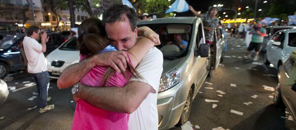 Loa argentinos tras las elecciones del 22 de noviembre de 2015 - Sputnik Mundo