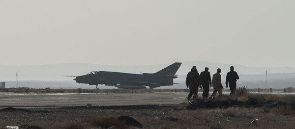 База ВВС сирийской армии в провинции Хомс - Sputnik Mundo