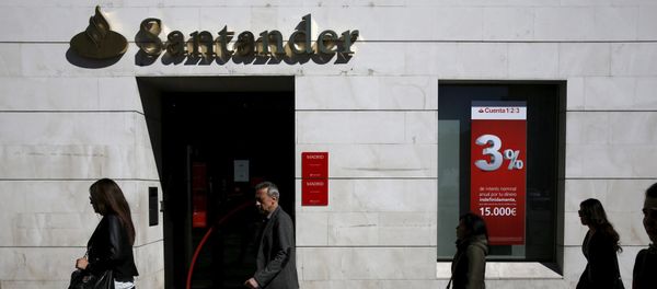 Banco Santander en Madrid Banco Santander en Madrid - Sputnik Mundo