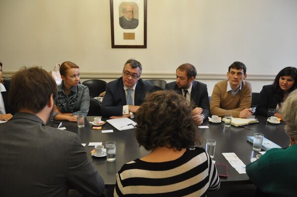 Reunión de las delegaciones de Rusia y Argentina - Sputnik Mundo